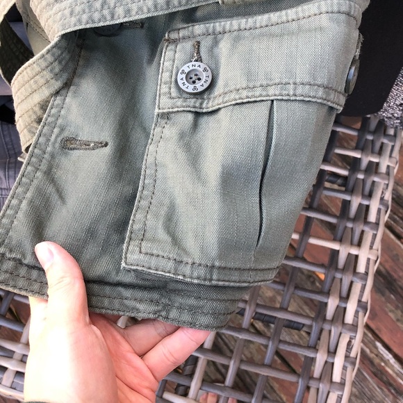 EUC Aritzia TNA Army Surplus tie-waist jacket - Picture 5 of 7